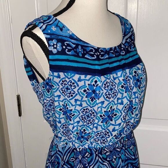 AB Studio asymmetrical maxi dress size 8 - Picture 4 of 14